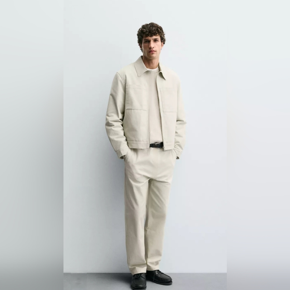 QUILTED POCKET OVERSHIRT
